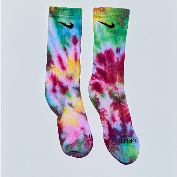 Custom Tie Dyed Premium Athletic Sock